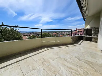 Wohnung 56 m², Krk - Meerblick und in der Nähe des Strandes