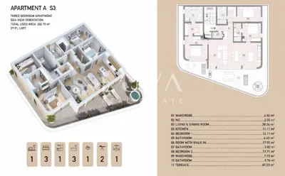 Penthouse 188 m², Volosko - jacuzzi on the terrace and view of Kvarner - 10
