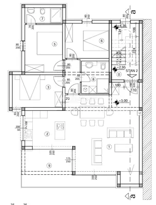 Wohnung 109 m², Crikvenica - 3 Schlafzimmer, Pool - 10