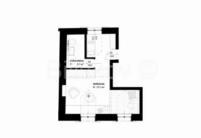Apartment 21 m², Murvica na Braču, panoramic view - 10