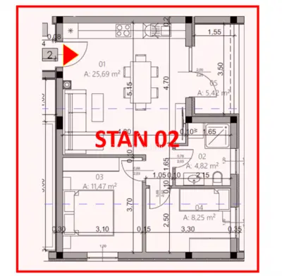 Apartment in Pula, Centar - garden 25 m² and balcony - 14