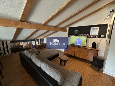 Stan 132 m², Šišan - open space i terasa s pogledom - 3