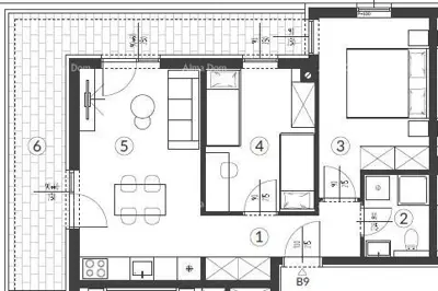 Modern apartment, new project, Šikići, Pula – contemporary design - 7