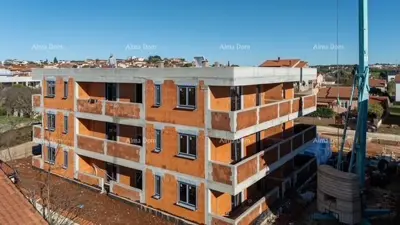 Stan 54.84m² u Puli - u novom projektu - 2 spavaće sobe, parkirno mjesto