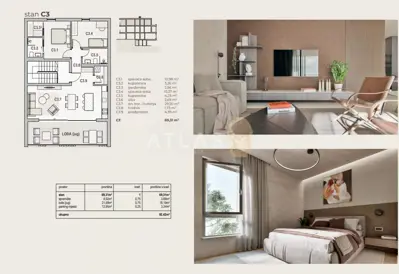 Apartment 92 m², Kraljevica - 30 m from the sea - 12