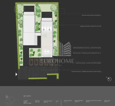 Apartman 84 m², Ugljan - prvi red od mora - 11