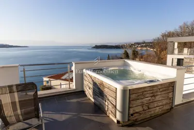 Haus 264 m², Omišalj - am Meer und mit atemberaubendem Panoramablick