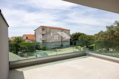 Mandre, otok Pag – dvosobni apartman s pogledom na more i vrtom, 350 m - 14