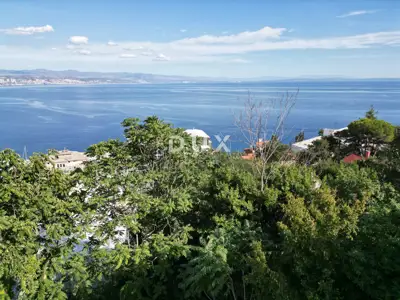 Građevinsko zemljište, Opatija - Centar, panoramski pogled na more - 12