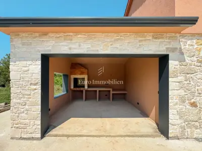 Labin - kamena vila s bazenom - 10