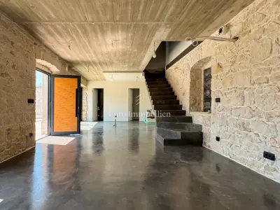 Labin - kamena vila s bazenom - 16