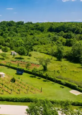 Building plot, Barban, quiet location for a holiday home