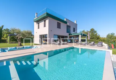ISTRA, VIŽINADA - Moderne Villa mit Pool, atemberaubendem Panoramablick und luxuriösem Interieur
