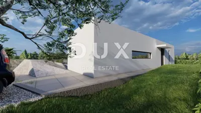 ISTRA, LABIN - Modern gestaltetes ebenerdiges Haus mit Pool am Rand der Siedlung - 7