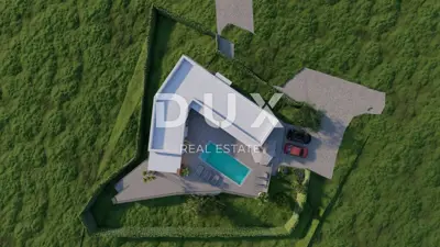 ISTRA, LABIN - Modern gestaltetes ebenerdiges Haus mit Pool am Rand der Siedlung - 13