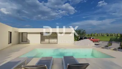 ISTRA, LABIN - Modern gestaltetes ebenerdiges Haus mit Pool am Rand der Siedlung - 4