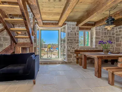 Zadar, Privlaka, Verkauf, Steinhaus mit Pool, Garten und Parkplatz. - 5