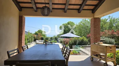 ISTRA, LABIN - Mediterranes Steinhaus mit Pool und fantastischem Blick - 16