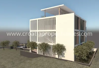 Städtische Villa, Primošten, drei Zweizimmerapartments und Terrassen - 6
