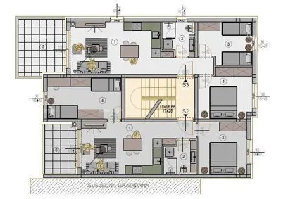 Apartment 60 m², Kaštanjer, Pula - new residential complex - 8