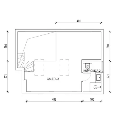 Wohnung 72,59 m², Korčula - Maisonette mit Galerie - 20