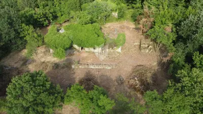 Steinhäuser, Oprtalj Umgebung, Grundstück 7.631 m²