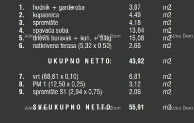 Wohnung, Štinjan, Garten und Parkplatz - 16