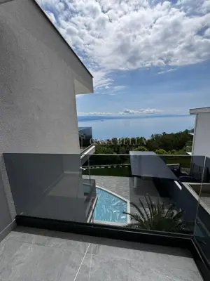 Vila 119 m², Bregi - panoramski pogled na Opatijsku rivijeru - 18