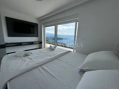 Vila 119 m², Bregi - panoramski pogled na Opatijsku rivijeru - 15