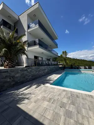 Vila 119 m², Bregi - panoramski pogled na Opatijsku rivijeru