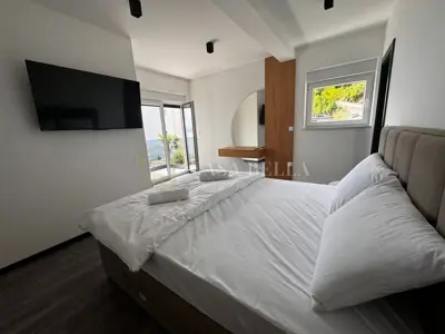Vila 119 m², Bregi - panoramski pogled na Opatijsku rivijeru - 20
