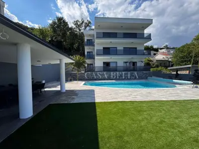 Vila 119 m², Bregi - panoramski pogled na Opatijsku rivijeru - 4