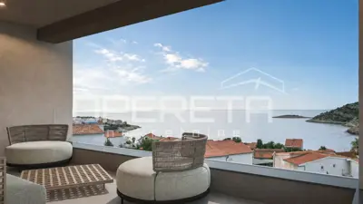 Apartment 93.62 m², Stivašnica - sea view and terrace 16 m²