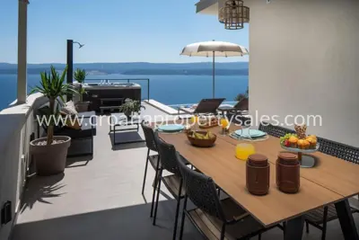 Villa in Omiš, open panoramic view and pool - 8