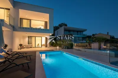Villa 264 m², Veprinac - Blick auf die Opatija Riviera - 20