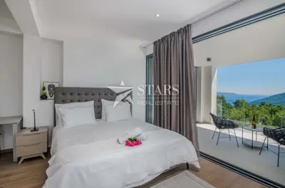 Villa 264 m², Veprinac - Blick auf die Opatija Riviera - 8