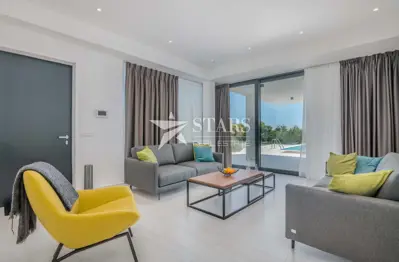 Villa 264 m², Veprinac - Blick auf die Opatija Riviera - 7