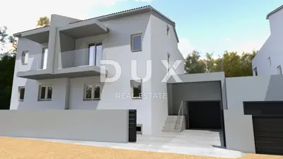 ISTRA, PEROJ Doppelhaus im Bau mit Pool und Meerblick - 5