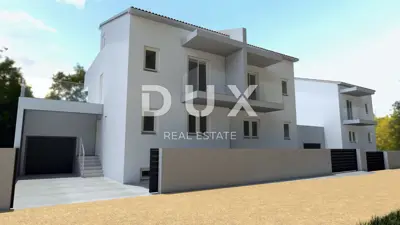 ISTRA, PEROJ Doppelhaus im Bau mit Pool und Meerblick - 4