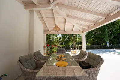 Villa 280 m², Sveti Petar u Šumi - pool and garden area - 4
