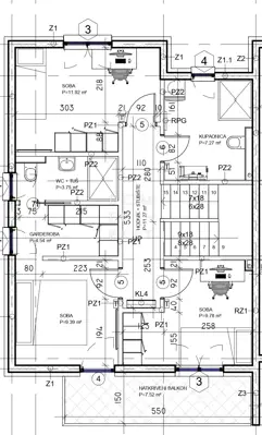 Rugvica, Dvoetažni stan s vrtom u modernom kompleksu, 133 m² - 24