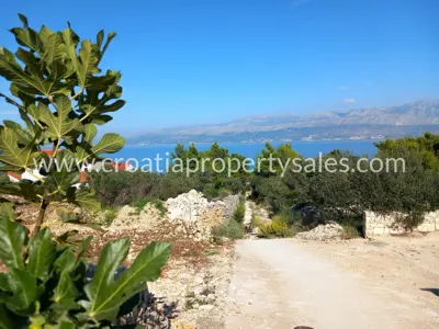Grundstück 2.170 m², Otok Brač - Meerblick - 3