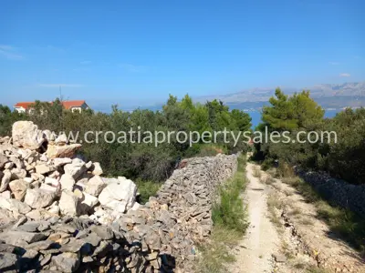 Grundstück 2.170 m², Otok Brač - Meerblick - 6