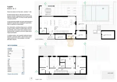 Vila 283 m², Labin - grijani bazen i okućnica 2.000 m² - 24