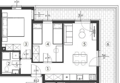 Moderan stan u novom projektu, Pula! B 12 - 7