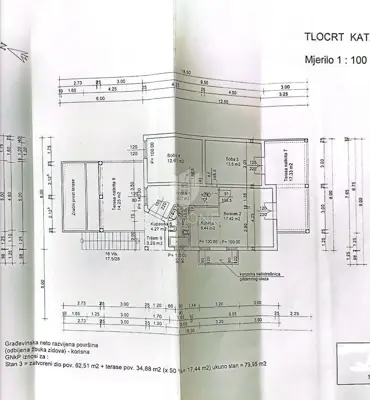 Baugrundstück 788 m², Poreč - begonnenes Projekt mit drei Wohnungen - 5