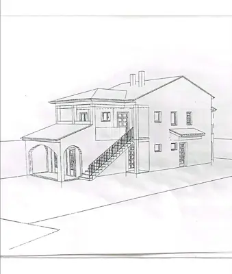Baugrundstück 788 m², Poreč - begonnenes Projekt mit drei Wohnungen - 3