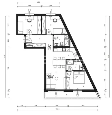 Prodaja, Stan, Črnomerec, Kuniščak, 4s, 79 m² - 3