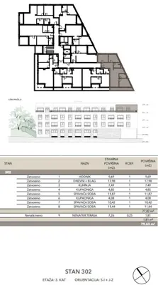 Prodaja, Stan, Črnomerec, Kuniščak, 4s, 79 m² - 2