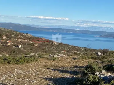 Građevinsko zemljište 1.186 m², Labin - otvoren pogled na more